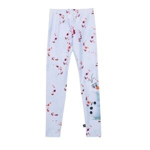 Terez Girl's Frozen Olaf Leggings Girls Size Large